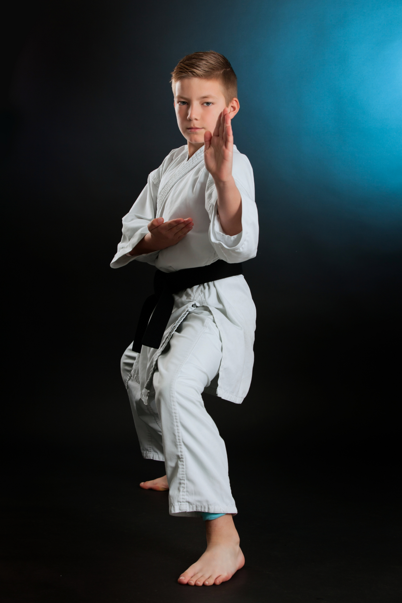 Pratiquant du dojo Shinbukan